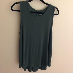 Merona green tank top